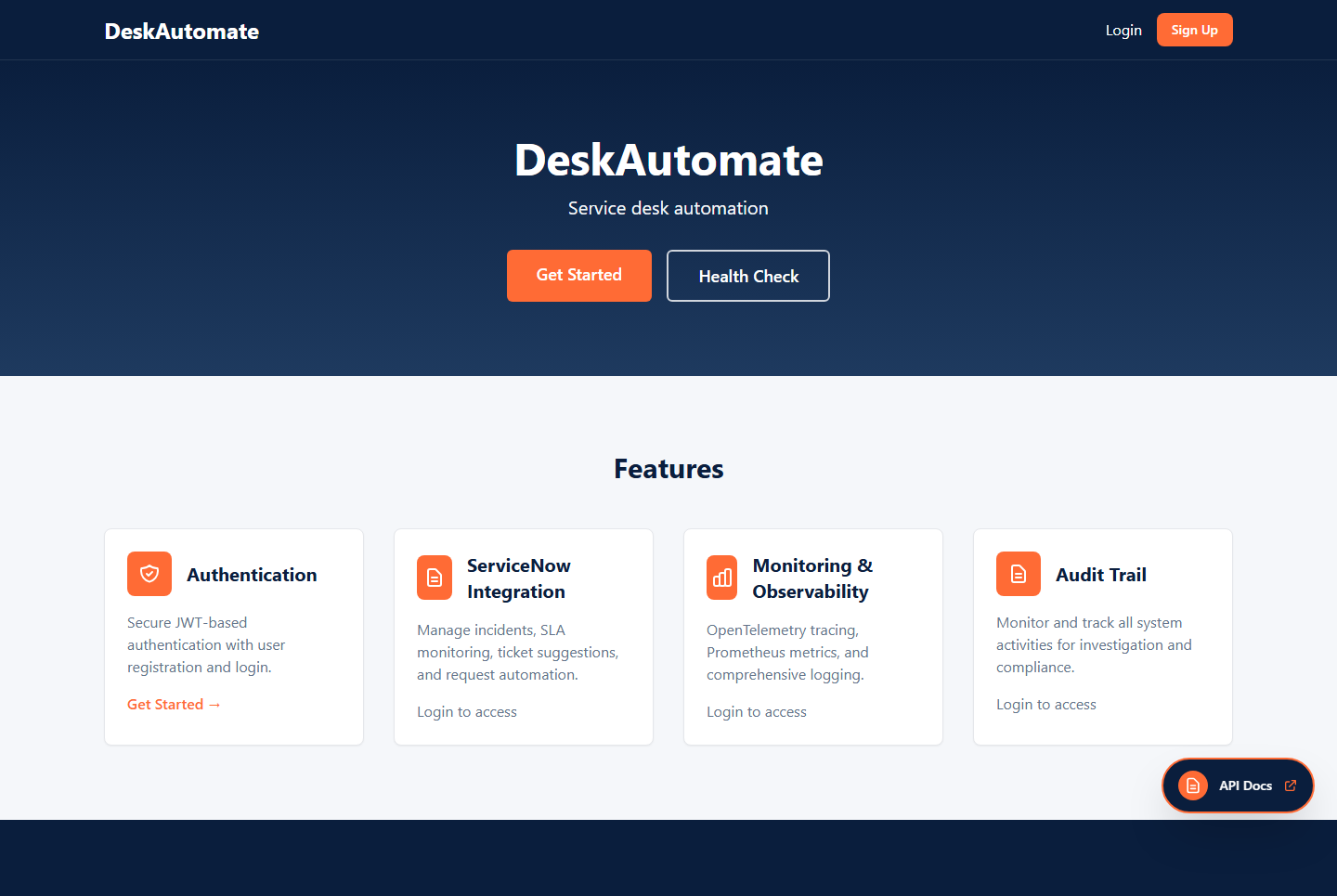 DeskAutomate desktop preview