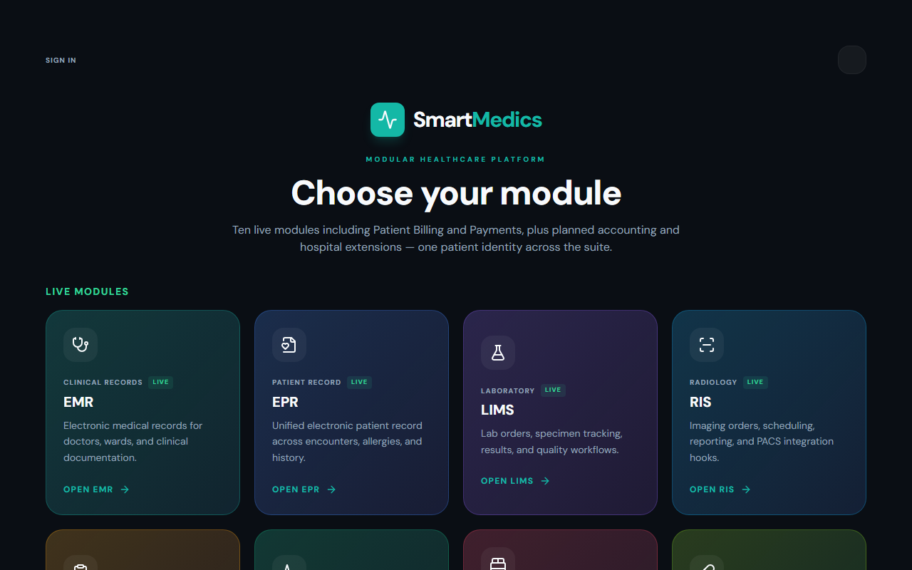 SmartMedics preview